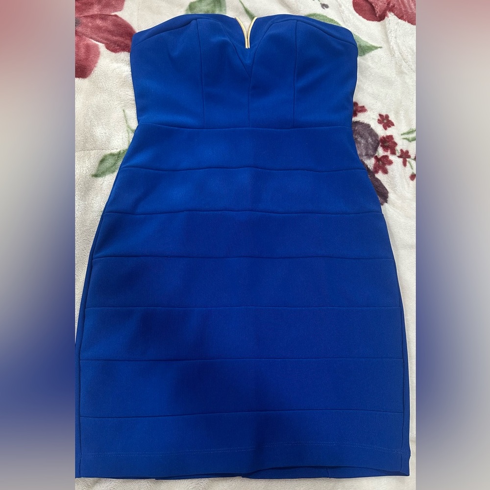 Blue dress size small